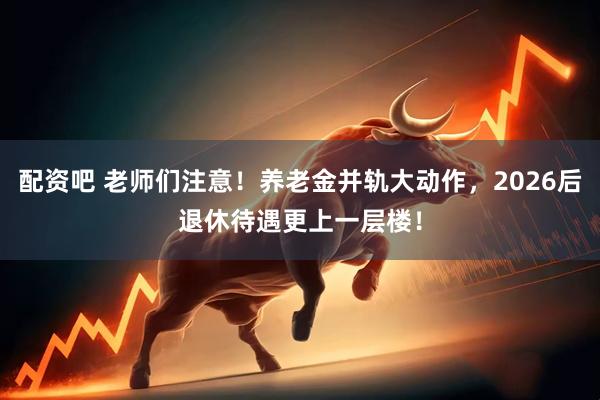 配资吧 老师们注意！养老金并轨大动作，2026后退休待遇更上一层楼！